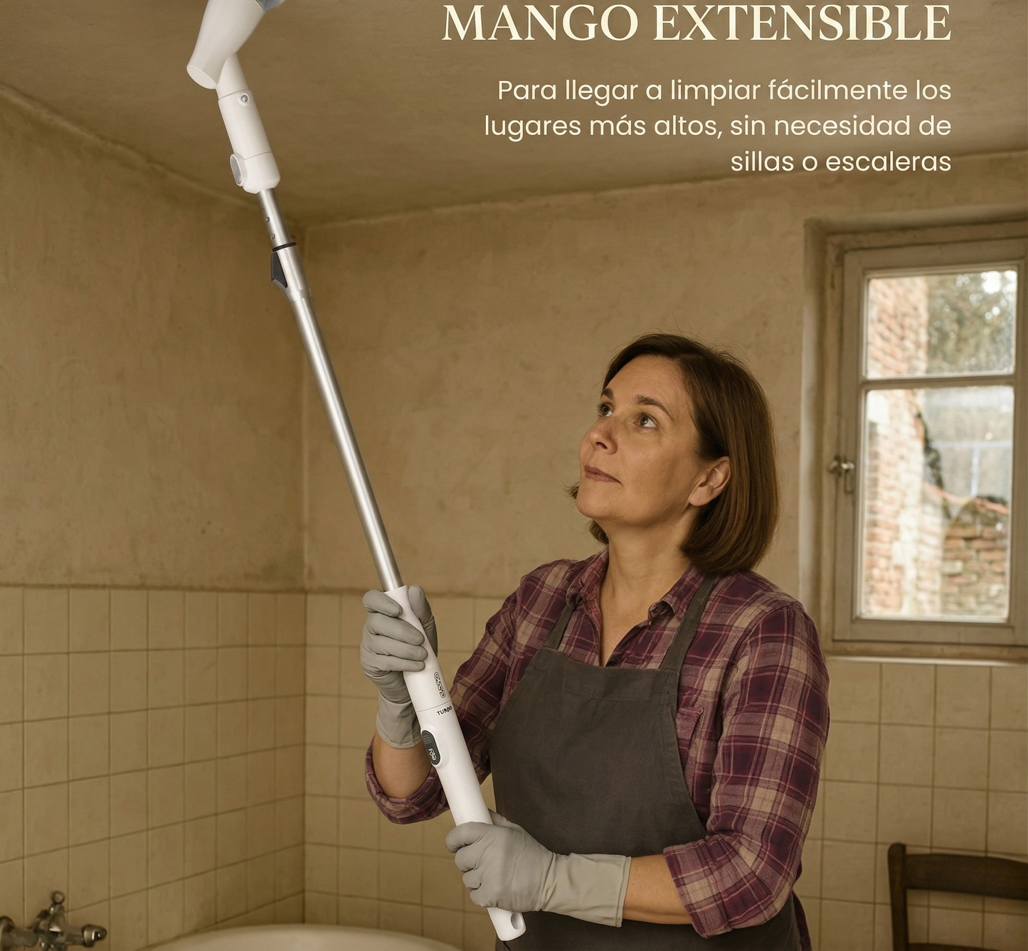 AquaSpin Elite™ – Potencia rotatoria inalámbrica para baños, cocinas y pisos impecables en minutos