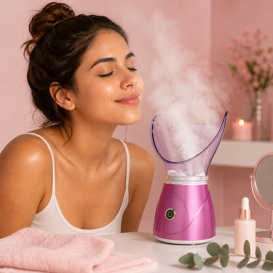 FaceLux™ – Vaporizador Facial Purificante | Hidratación Profunda | Poros Limpios al Instante ✨