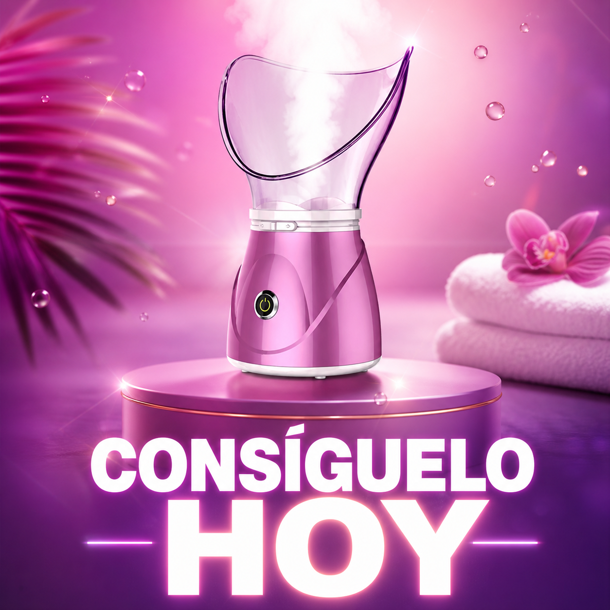 FaceLux™ – Vaporizador Facial Purificante | Hidratación Profunda | Poros Limpios al Instante ✨