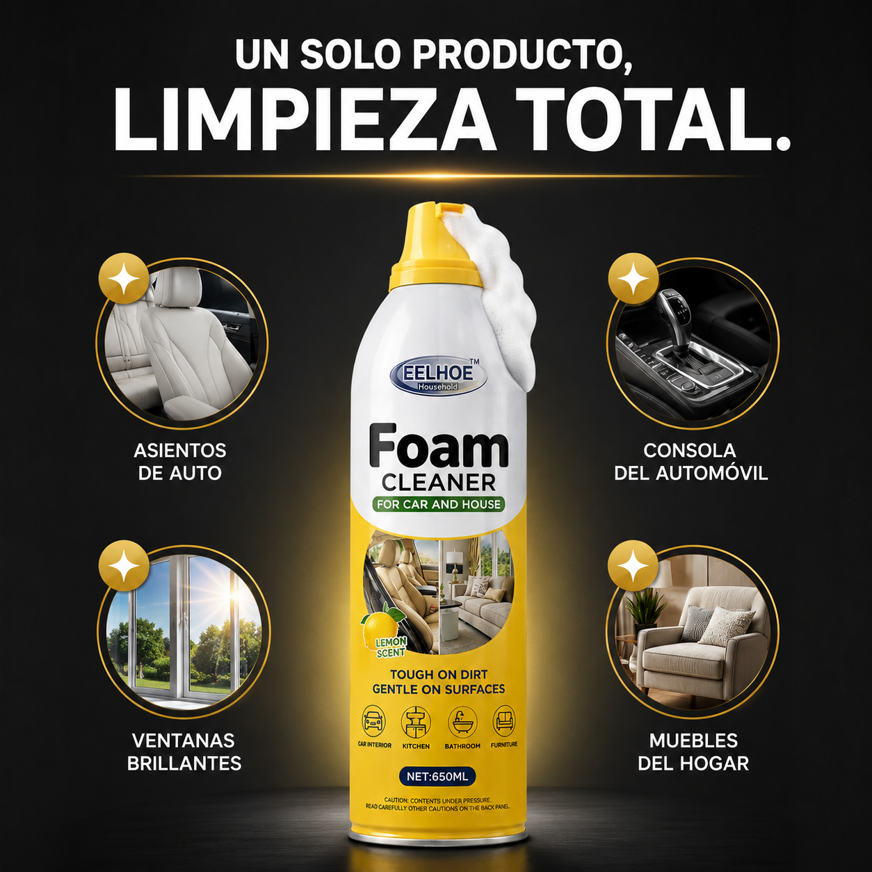 5. ZeroStain™ – Acaba con las Manchas en Segundos, Sin Rayar Ninguna Superficie