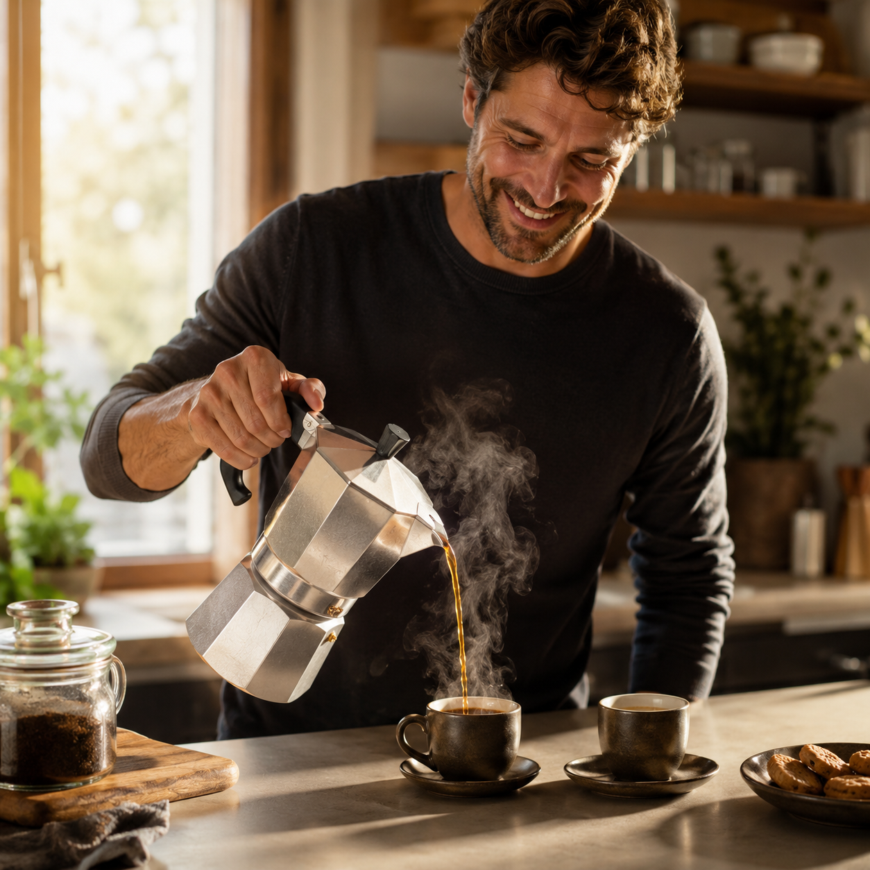 BrewMaster™ – Café espresso auténtico en casa, listo en minutos, sin máquina costosa