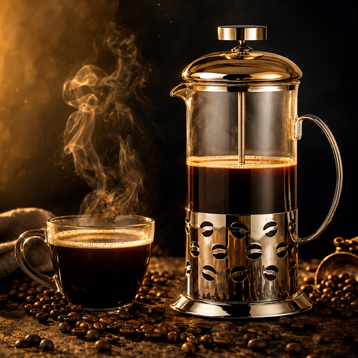 PressBrew™ – Café y té gourmet sin filtros, sin residuos y listo en segundos