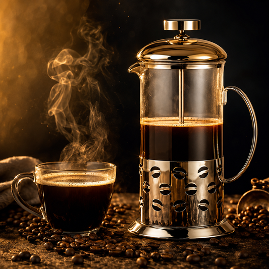 PressBrew™ – Café y té gourmet sin filtros, sin residuos y listo en segundos