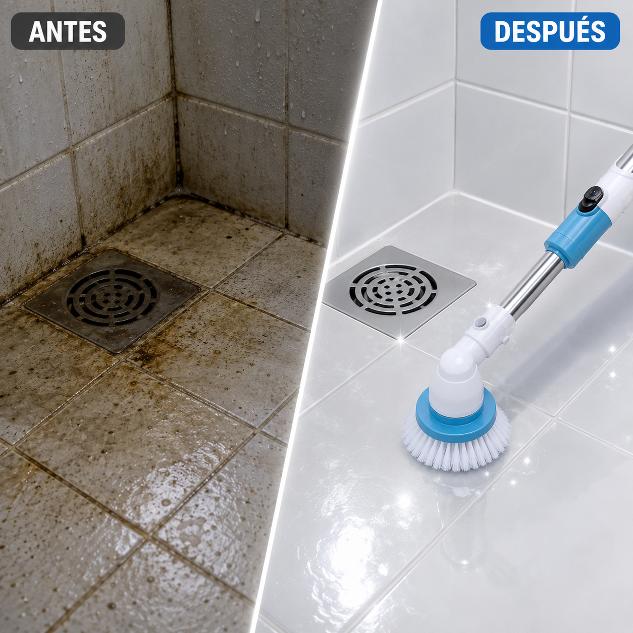 POWER Spin Elite™ – Potencia rotatoria inalámbrica para baños, cocinas y pisos impecables en minutos