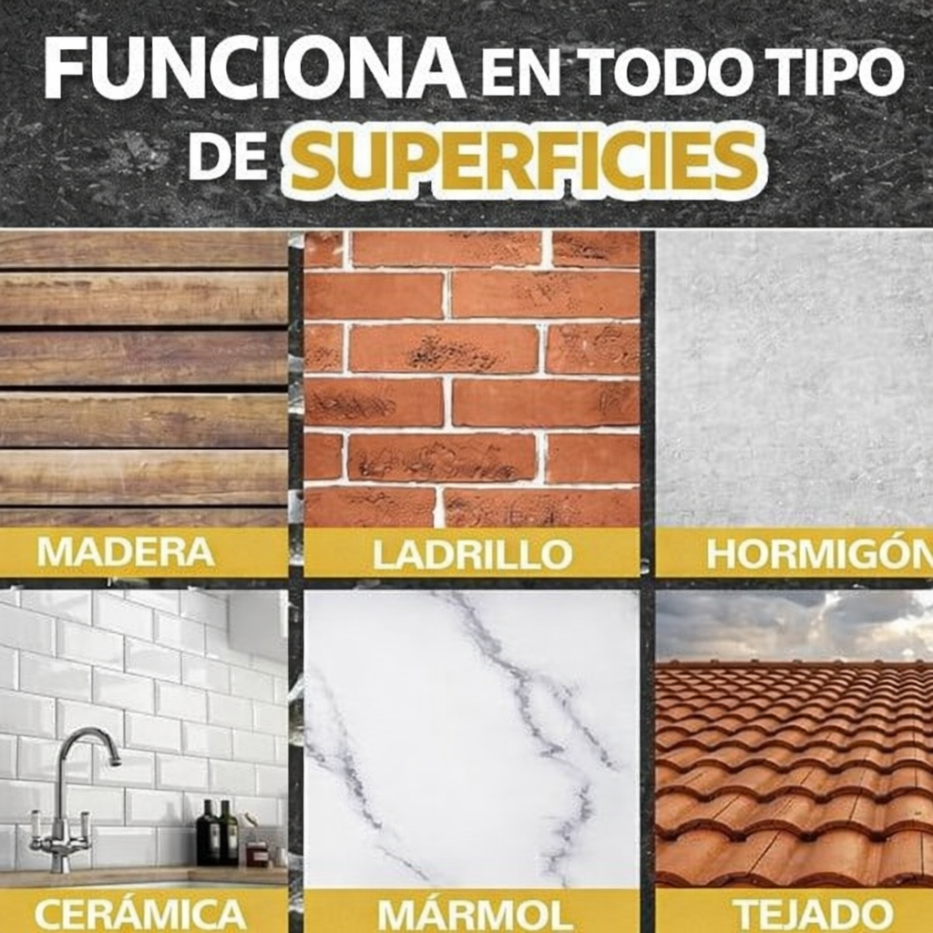 Elimina filtraciones en segundos sin necesidad de maestro